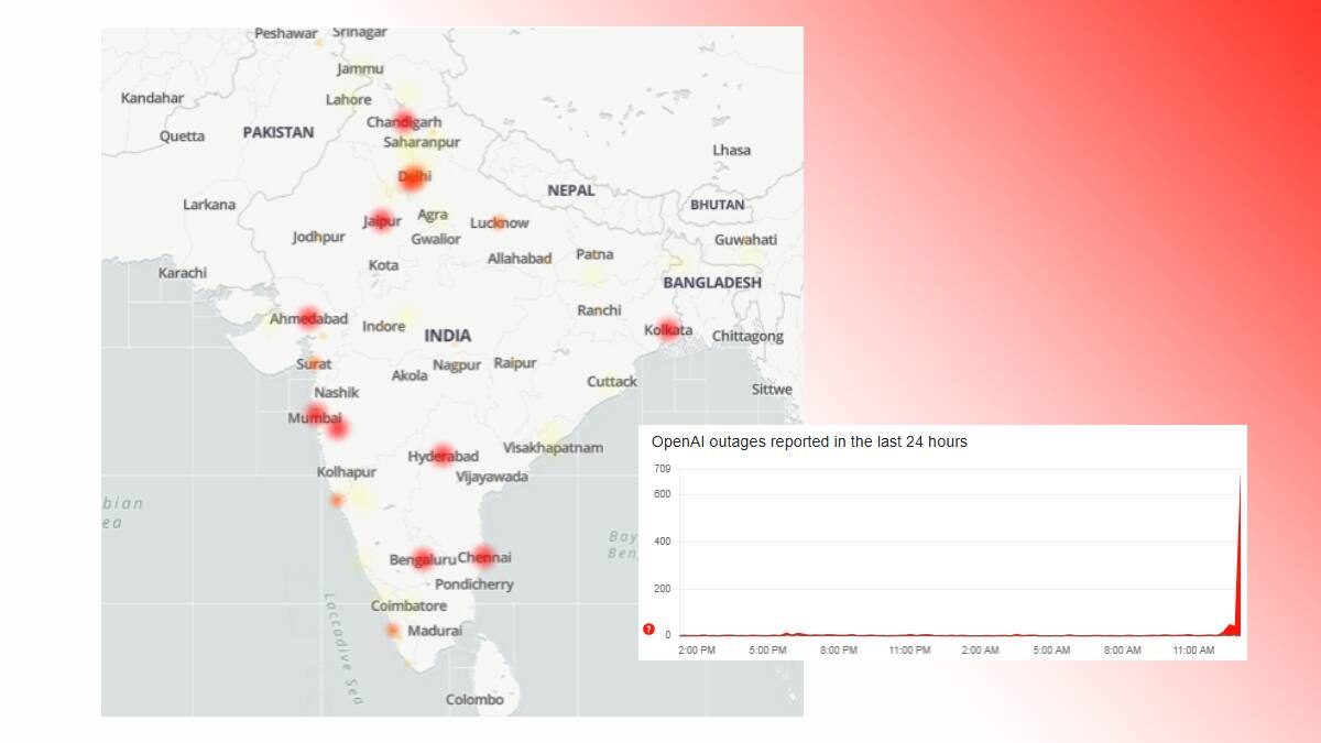 ChatGPT Down For Hundreds Of Users Across The Globe: Here's What OpenAI's Official Status Shows