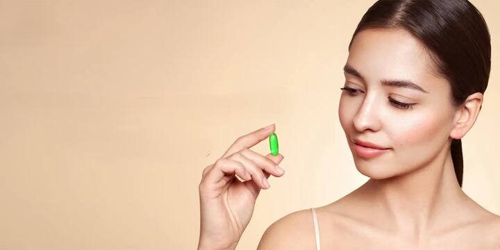 खराब आहारामुळे चेहऱ्याची चमक कमी होऊ शकते. चमकदार, तरुण त्वचेसाठी, तुम्ही तुमच्या चेहऱ्यावर व्हिटॅमिन ई लावू शकता.