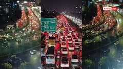 Watch: बारिश के बाद दिल्ली-गुरुग्राम हाईवे पर लगा भयंकर जाम, लोगों को हुई परेशानी