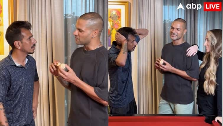 Video: ‘तेरी शादी भी करवा देंगे’, शिखर धवन ने युजवेंद्र चहल से किया बड़ा प्रोमिस? वीडियो वायरल