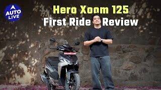 Hero Xoom 125, First Ride review | Auto Live