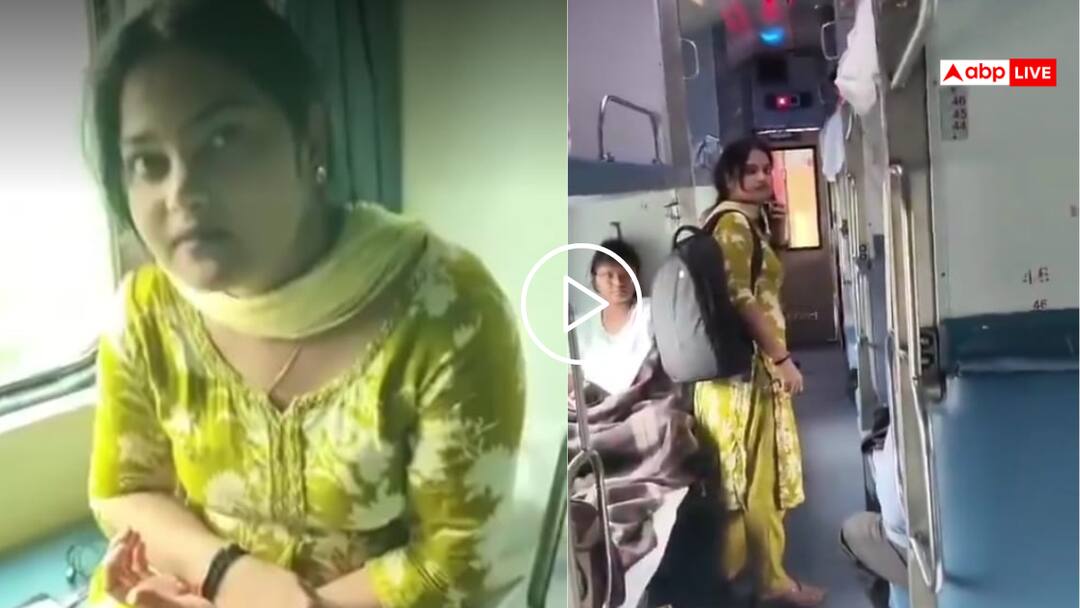 In Bihar Woman boards AC coach without ticket gets angry at TTE for asking for ticket watch viral video Video: अच्छा सबक सिखाया! बिना टिकट AC कोच में चढ़ी दीदी, टोकने पर करने लगी बहस, वीडियो वायरल