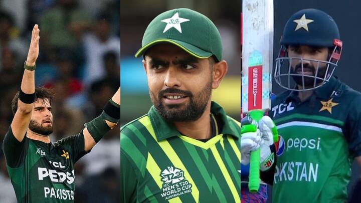 बाबर आजम, मोहम्मद रिजवान और शाहीन शाह अफरीदी, तीनों ही पाकिस्तानी क्रिकेट टीम के स्टार खिलाड़ी हैं. यहां हम आपको इन तीनों क्रिकेटरों की नेटवर्थ के बारे में बताएंगे.