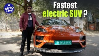 2025 Porsche Macan Turbo EV India Review | Auto Live