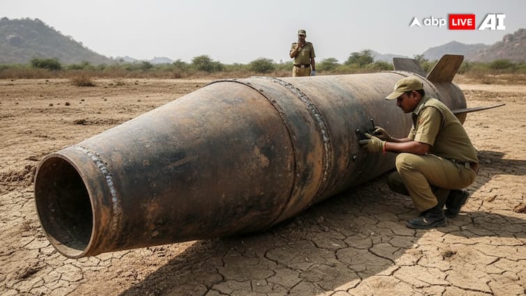 <div>200-Kg Country-Made Rocket, Containing Explosives, Recovered From Manipur's Churachandpur</div>
