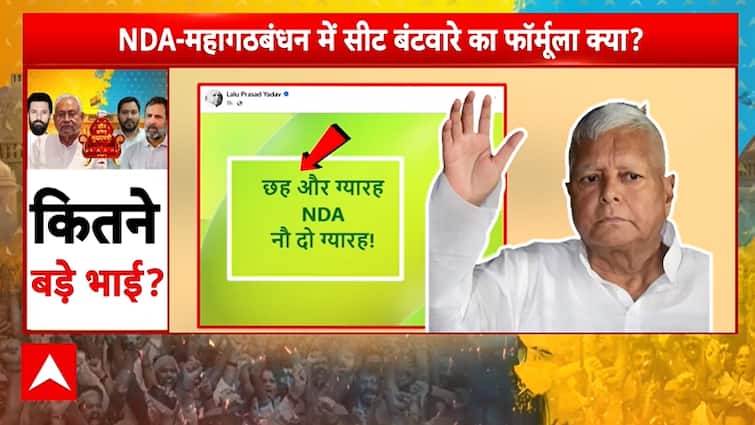 Breaking: Opinion Poll Shows NDA Headed For Majority In Bihar; Lalu Slams Survey