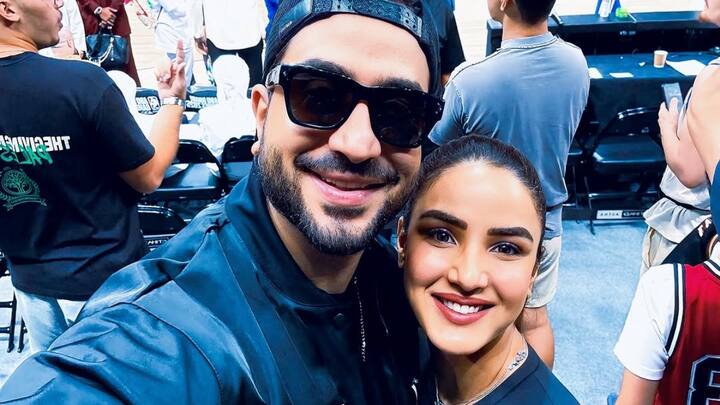 Television actor Aly Goni recently shared glimpses of his Abu Dhabi trip with partner Jasmin Bhasin.