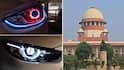 Supreme Court road safety order : कंपन्यांनी बसवलेले लाईट्स सोडून प्रखर लाईट्स बसवण्याची फॅशन; आरटीओ आता तगडा झटका देणार