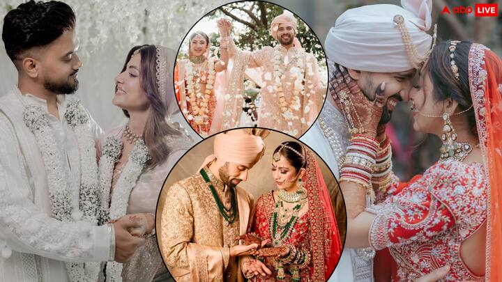 Karwa Chauth 2025: हमेशा की तरह इस साल भी कई जोड़ियों के लिए यह करवा चौथ का त्योहार खास होने वाला है. क्योंकि टीवी की कई सेलेब्स अपना पहला करवा चौथ मनाती नजर आएंगी.