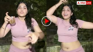 क्रॉप टॉप पहने लड़की ने सिर पर रखा जाम! फिर लगाए जबरदस्त ठुमके- वीडियो देख दीवाने हो जाएंगे आप