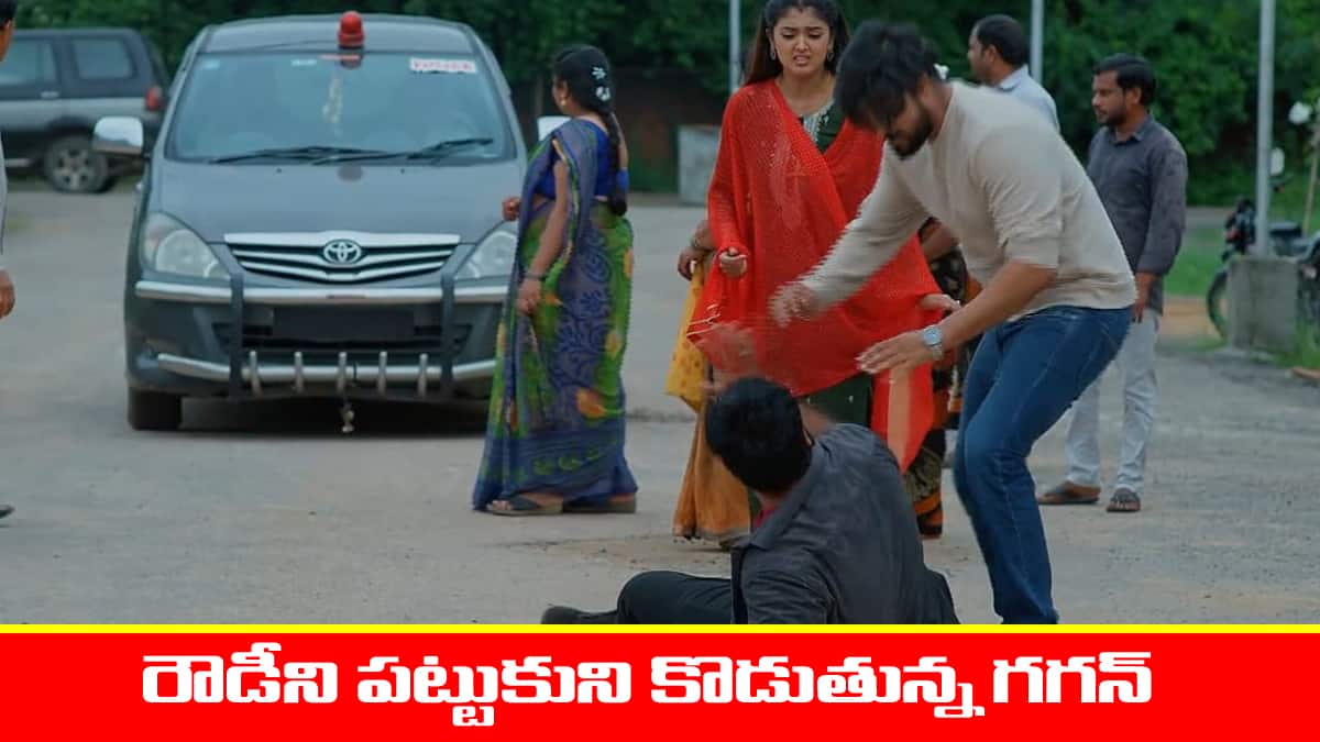 Meghasandesam Serial Today October 8th: ‘మేఘసందేశం’ సీరియల్‌: రౌడీని పట్టుకున్న గగన్‌ - విడిచిపెట్టమని వార్నింగ్‌ ఇచ్చిన సూర్య