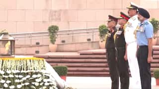 Air Force Day: CDS, Tri-Services Chiefs Pay Tribute At National War Memorial — WATCH