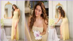 Aamna Sharif PHOTO: ઓફ શોલ્ડર યલો ડ્રેસમાં ગોર્જિયસ લાગી આમના,જુઓ સુંદર તસવીરો