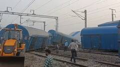 सीकर रेल हादसा: श्रीमाधोपुर में पटरी से उतरी मालगाड़ी, कई डिब्बे एक-दूसरे पर चढ़े