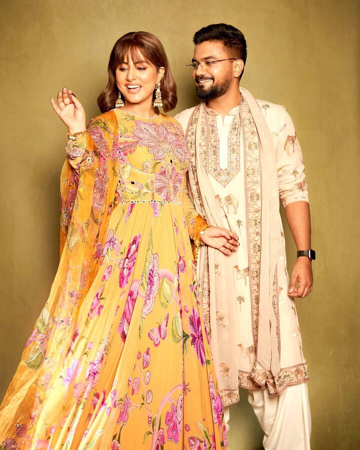 एक्ट्रेस हिना खान का भी इस साल पहला करवा चौथ होगा.