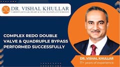 Dr. Vishal Khullar Performs Complex Redo Double Valve Replacement and Quadruple Bypass, Restoring Health and Quality of Life for a 70-Year-Old Patient