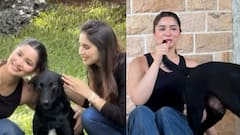Watch: सारा तेंदुलकर ने कुत्ते की पूंछ का बनाया माइक, भाभी सानिया चंडोक के साथ की खूब मस्ती; देखें वीडियो