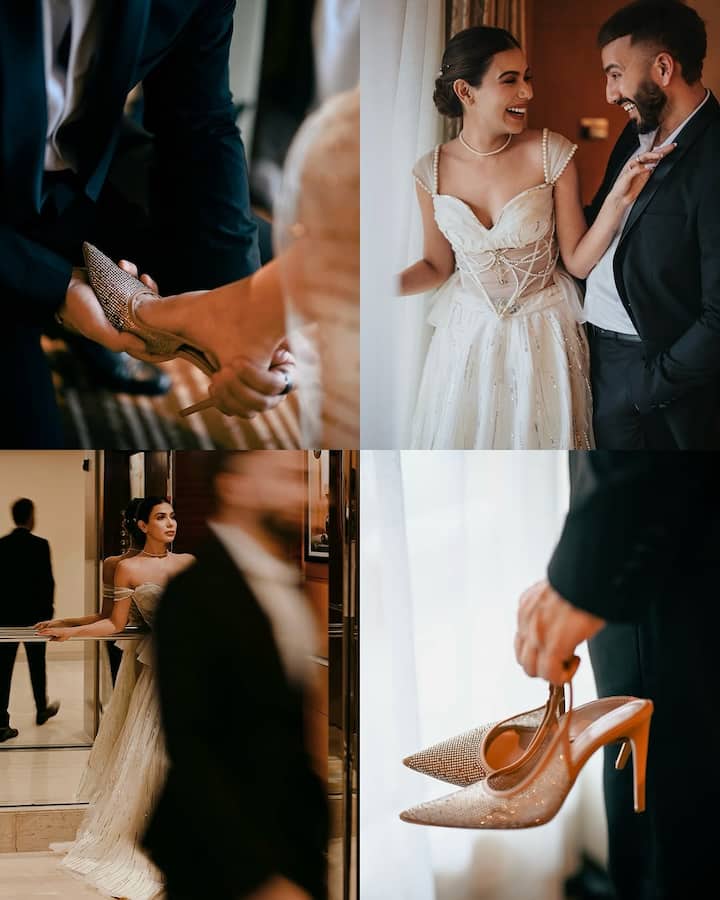 In her caption, Palak revealed she had manifested Rohan years ago, writing about her ideal man in her journal and trusting the universe to bring him into her life.