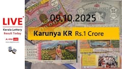 LIVE | Kerala Lottery Result Today (09.10.2025): கோடிகளில் பரிசு மழை; கொட்டித் தீர்க்கும் காருண்யா லாட்டரி!