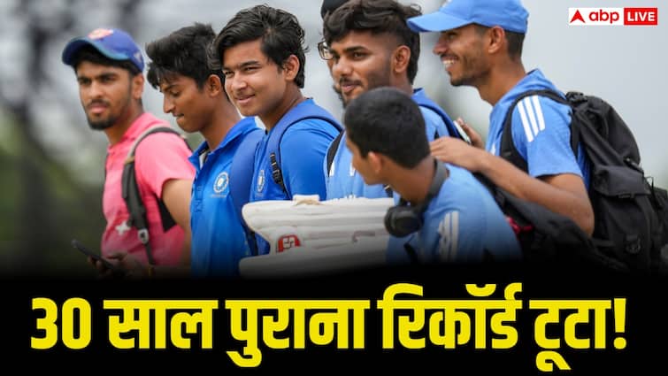 सिर्फ 886 गेंदों में खत्म हो गया ये टेस्ट मैच, वैभव सूर्यवंशी की टीम ने रचा इतिहास, 30 साल पुराना रिकॉर्ड टूटा