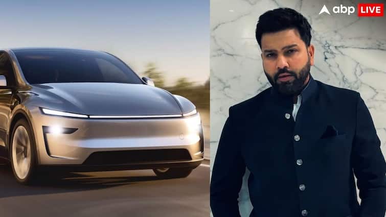 रोहित शर्मा के कार कलेक्शन में नई एंट्री, ‘ब्रांड न्यू Tesla’ की कीमत उड़ा देगी होश
