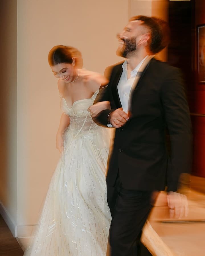 A heartfelt quote across one image read, “I waited for you my entire life, and you were worth every minute.”