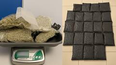 சென்னை விமான நிலையத்தில் பரபரப்பு!  சாக்லேட்டில் மறைத்து கடத்தல்! ₹9.5 கோடி மதிப்புள்ள கஞ்சா பறிமுதல்