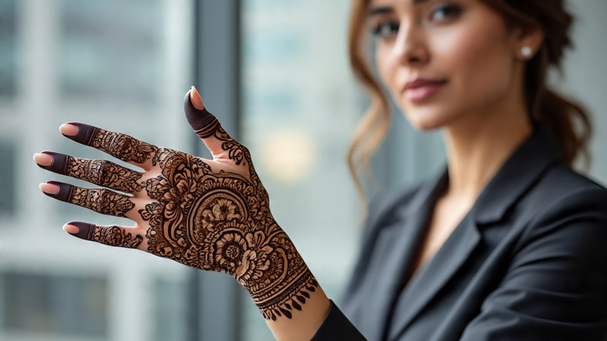 Professional mehndi designs for ladies: 5 मिनट में लग जाते हैं ये 5 मेहंदी डिजाइन, ऑफिस जाने वाली विमेंस के लिए बेस्ट