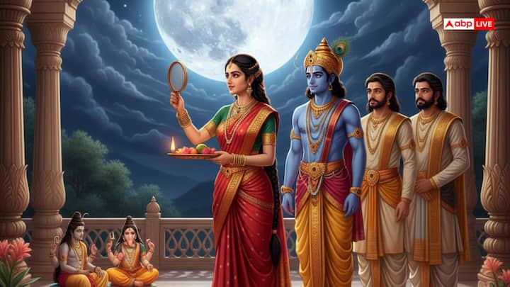 द्रौपदी ने अर्जुन की तपस्या के बाद पांडवों पर आए संकटों से मुक्ति के लिए भगवान कृष्ण के निर्देश पर करवा चौथ का व्रत रखा था, जिससे पांडवों के कष्ट दूर हुए और अर्जुन सुरक्षित वापस लौट आए. यह पौराणिक कथा महाभारत काल से जुड़ी है और इसमें द्रौपदी की चिंता को दूर करने के लिए कृष्ण ने उन्हें इस व्रत का महत्व बताया था. द्रौपदी ने इस व्रत को विधि-विधान से किया, जिसके परिणामस्वरूप अर्जुन तपस्या से सुरक्षित लौट आए और पांडवों के सभी कष्ट समाप्त हो गए.