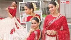 Aamna Sharif Photo: કરવા ચોથ માટે પરફેક્ટ છે આમના શરીફનો આ લુક, જુઓ સુંદર તસવીરો