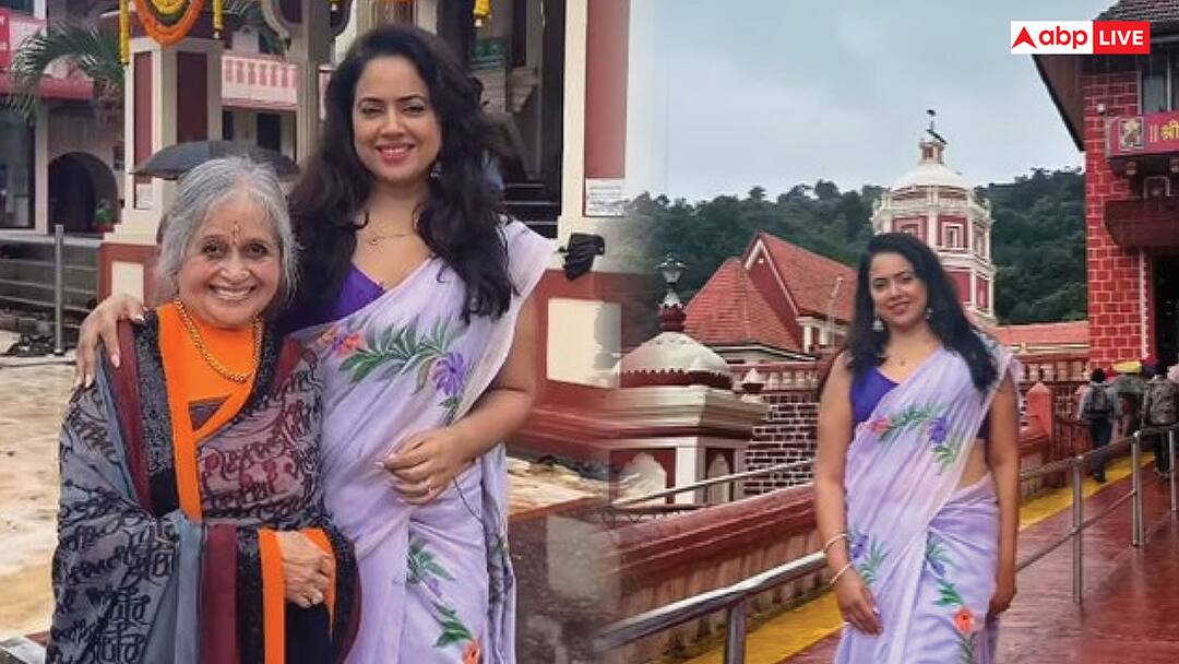 सास के साथ कुलदेवी के मंदिर पहुंचीं बॉलीवुड एक्ट्रेस समीरा रेड्डी, बच्चों को सिखाना चाहती हैं खास संस्कार