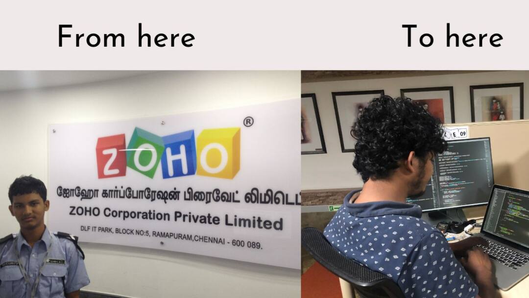 From Security Guard To Software Engineer: Zoho Employee's Viral Journey From Streets To Success Inspires Millions from-security-guard-to-software-engineer-abdul-alim-inspirational-zoho-viral-journey From Security Guard To Software Engineer: Zoho Employee's Viral Journey From Streets To Success Inspires Millions