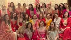 Shilpa Shetty, Raveena Tandon Attend Karwa Chauth Pooja At Anil Kapoor’s Family Home