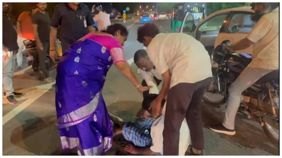 AP Minister Savitha:  రోడ్డు ప్రమాద బాధితుడికి మంత్రి సపర్యాలు -హ్యాట్సాఫ్ సవితమ్మ అంటున్న టీడీపీ శ్రేణులు 