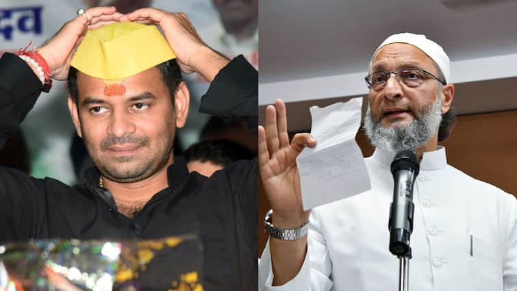 Owaisi’s AIMIM Eyeing Third Front In Bihar? AIMIM Reaches Out To Tej Pratap Ahead Of Bihar Poll