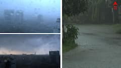 Weather Update: আকাশ ঢাকল কালো মেঘে, বৃষ্টি শুরু কলকাতায়, কমলা সতর্কতা জারি ! ৩০ থেকে ৪০ কিলোমিটার বেগে ঝোড়ো হাওয়ার আশঙ্কা