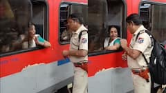 Watch: RPF Officer Snatches Phone On Train To Teach Passengers Mobile Safety