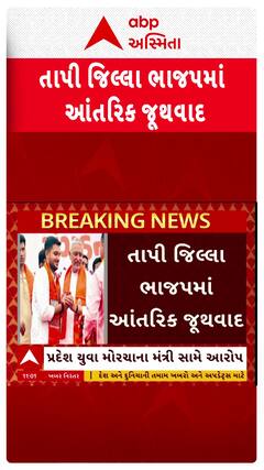 Tapi BJP: તાપી જિલ્લા ભાજપમાં આંતરિક વિખવાદ, પ્રદેશ યુવા મોરચાના પ્રમુખ પર પાર્ટી વિરુદ્ધ કૃત્ય કરવાનો લાગ્યો આરોપ