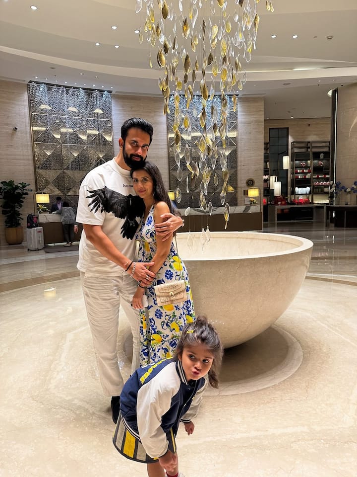 While sharing these special pictures with her ex-husband, Charu wrote,