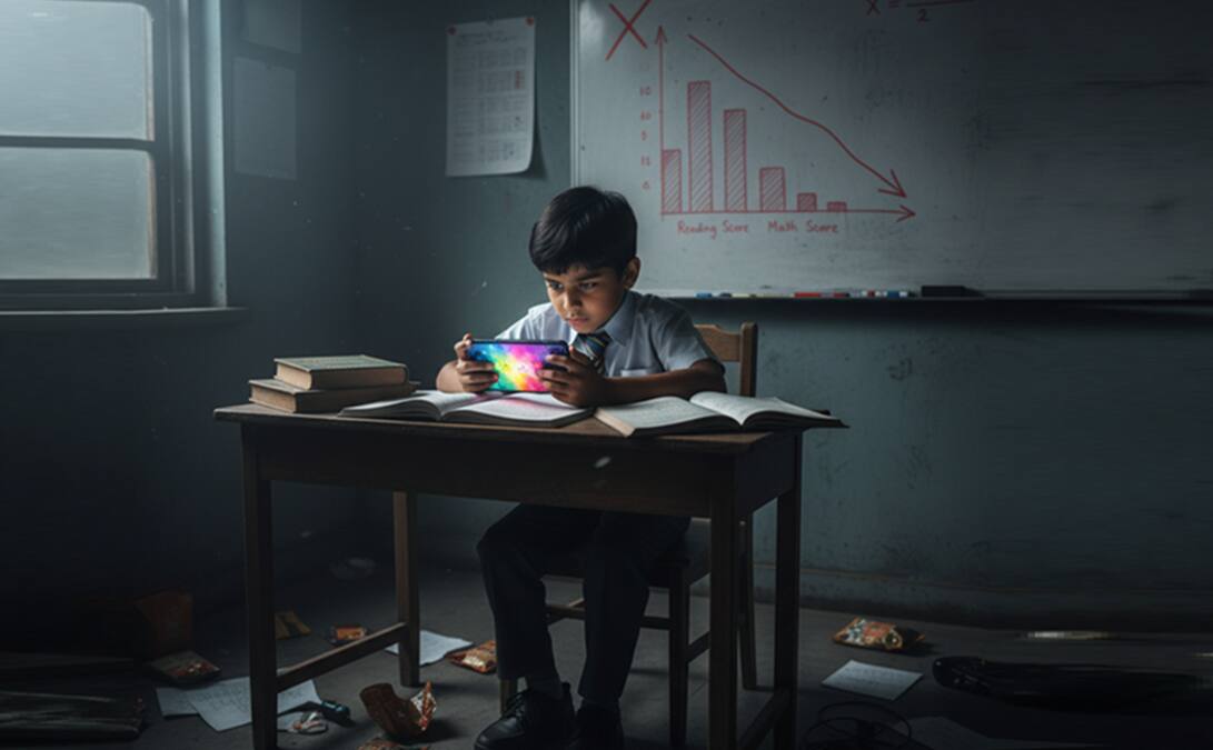 குழந்தைகளின் கல்விக்கு ஆபத்து! ஸ்க்ரீன் டைம் வாசிப்பு, கணித திறனை எப்படி பாதிக்கிறது? புதிய ஆய்வில் தகவல்!