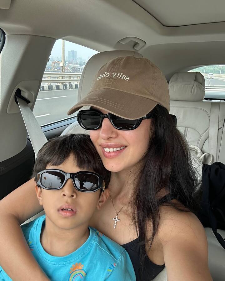 After separating from her husband, Natasha is raising her son alone.