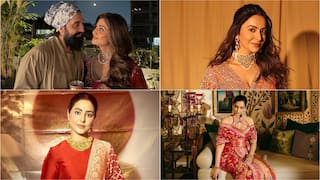From Shilpa Shetty To Hina Khan: Bollywood Divas Exude Regal Elegance In Traditional Attire This Karwa Chauth