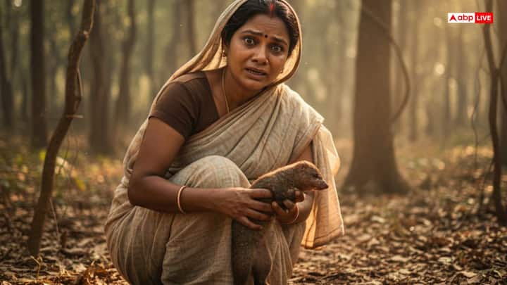 जब वह मिट्टी खोद रही थी, तो उसकी कुदाल से एक साही (नेवले जैसी जंगली जानवर) के बच्चे को चोट लग गई.  वह मर गया. यह देखकर वह बहुत डर गई और पछताने लगी. उसे लगा कि उसने बहुत बड़ा पाप कर दिया है.