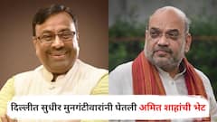 दिल्लीत सुधीर मुनगंटीवारांनी घेतली अमित शाहांची भेट; नेमकं कारण काय? मोठी माहिती समोर