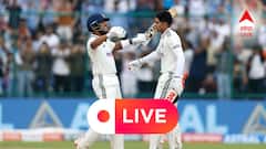 ভারতের ৫১৮ রানের জবাবে ব্যাটে নেমে ১৪০ রানে দিনশেষ করল ওয়েস্ট ইন্ডিজ়, জাডেজা নিলেন তিন উইকেট