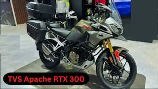 TVS Apache RTX 300 ఆన్ ది వే - అక్టోబర్ 15న లాంచ్ అవుతున్న తొలి అడ్వెంచర్ బైక్