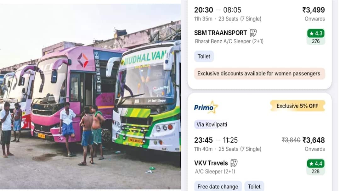 Diwali 2025: இதுதான் பகல்கொள்ளையா? ஆம்னி பேருந்துகளில் பன்மடங்கு கட்டண உயர்வு - சோகத்தில் பயணிகள்