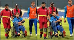 Afghan Cricketer Suffers Serious Injury, Taken Off Field In Wheelchair