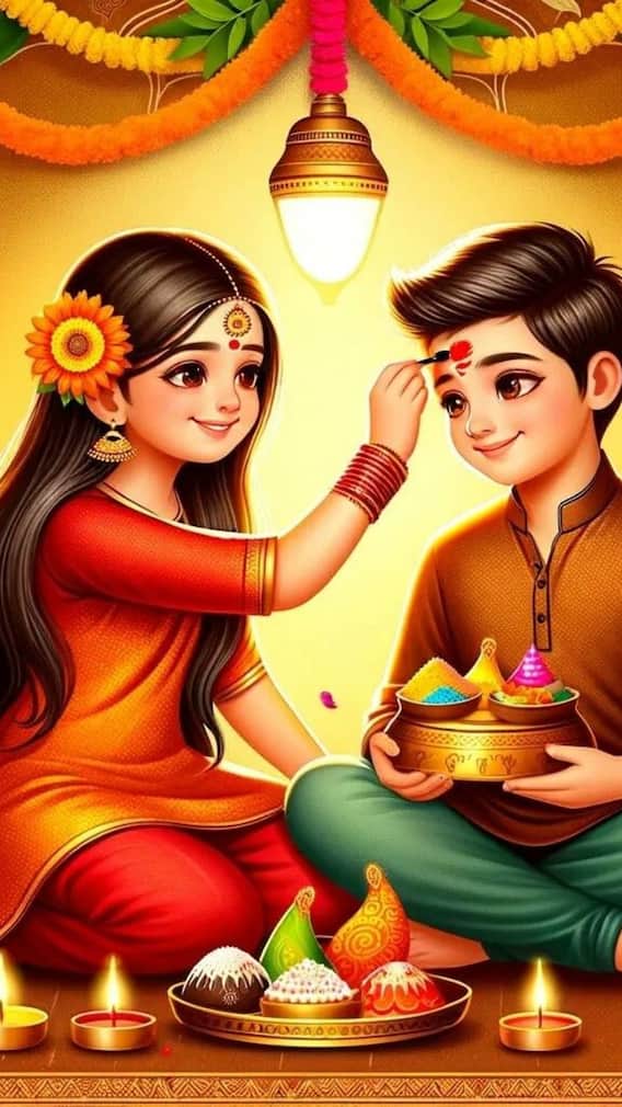 भैया दूज पर भाई को टीका करने का मुहूर्त