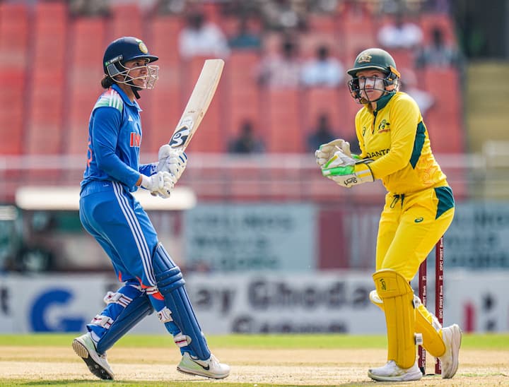 पण, भारताची स्टार फलंदाज 80 धावांवर बाद झाली. या खेळीत तिने 9 चौकार, 3 षटकार मारले
